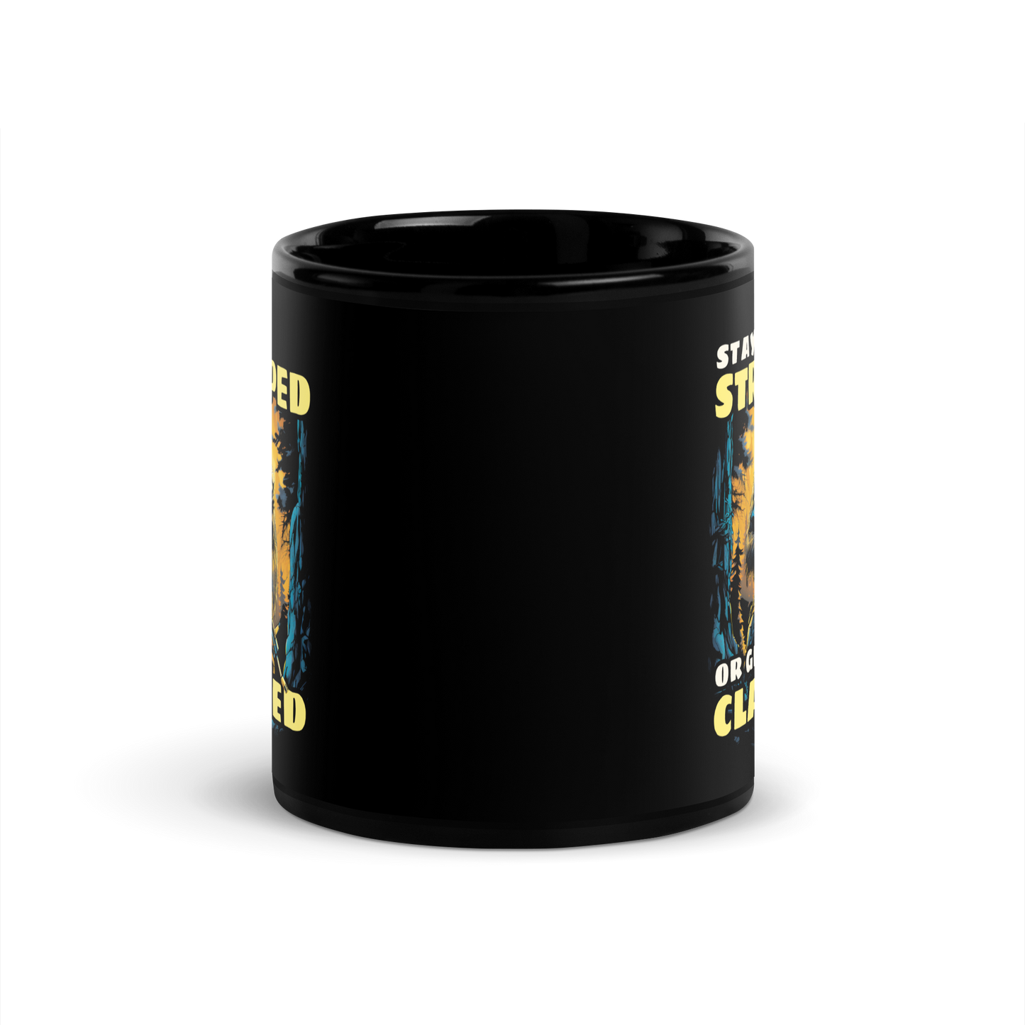 Sasquatch Stay Strapped Mug