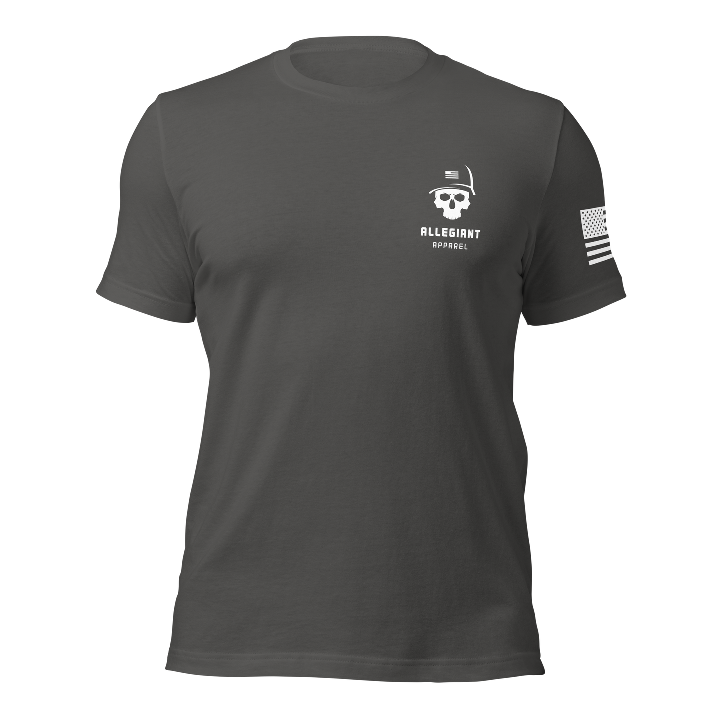 Allegiant Thin Red Line Skull T-Shirt