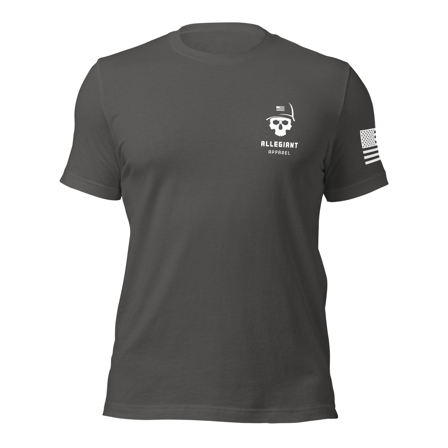 Allegiant Thin Blue Line Skull T-Shirt