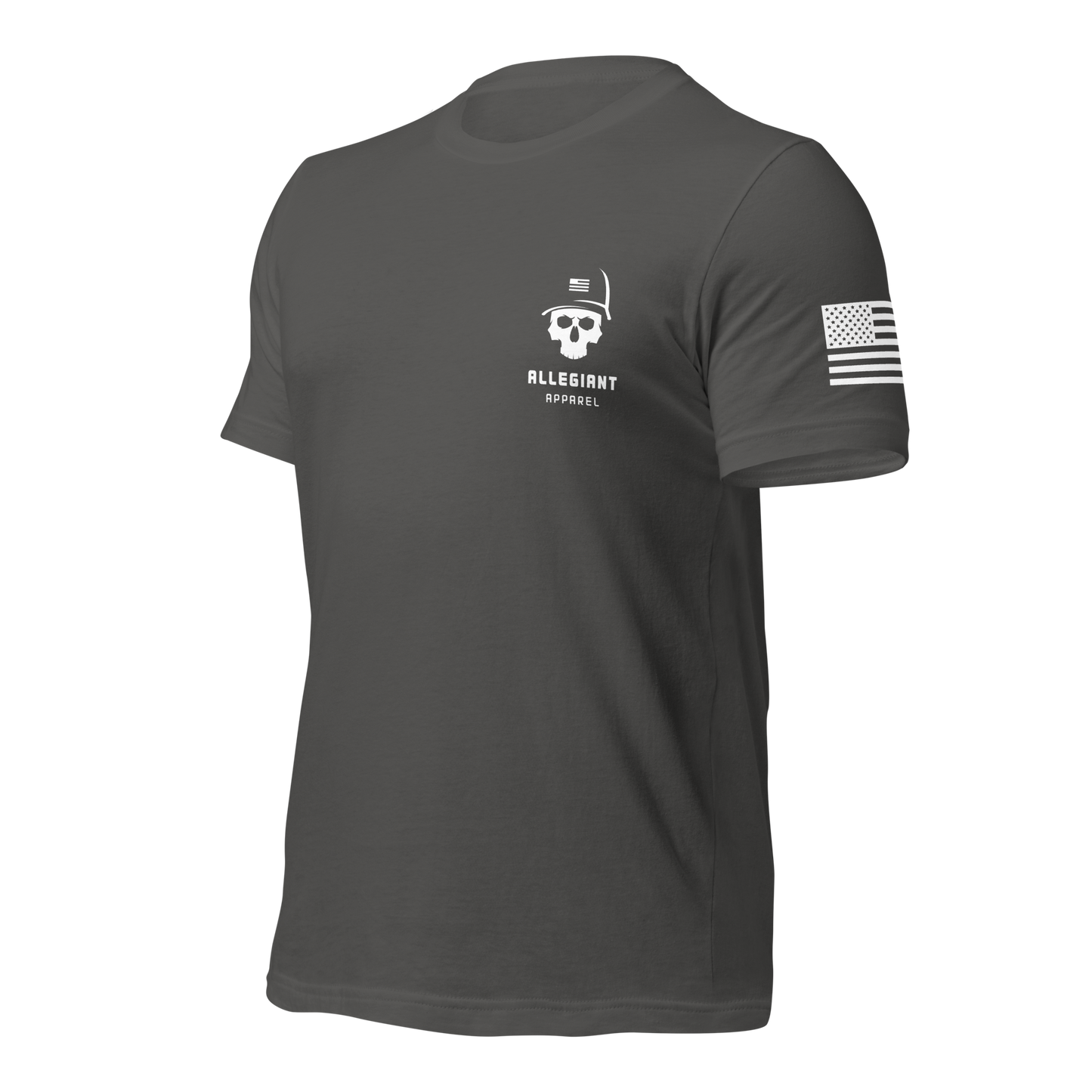Allegiant Thin Red Line Skull T-Shirt