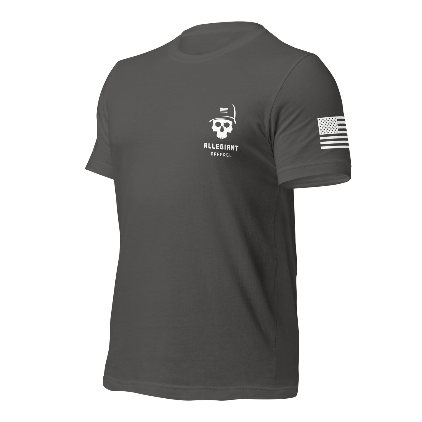 Allegiant Thin Blue Line Skull T-Shirt