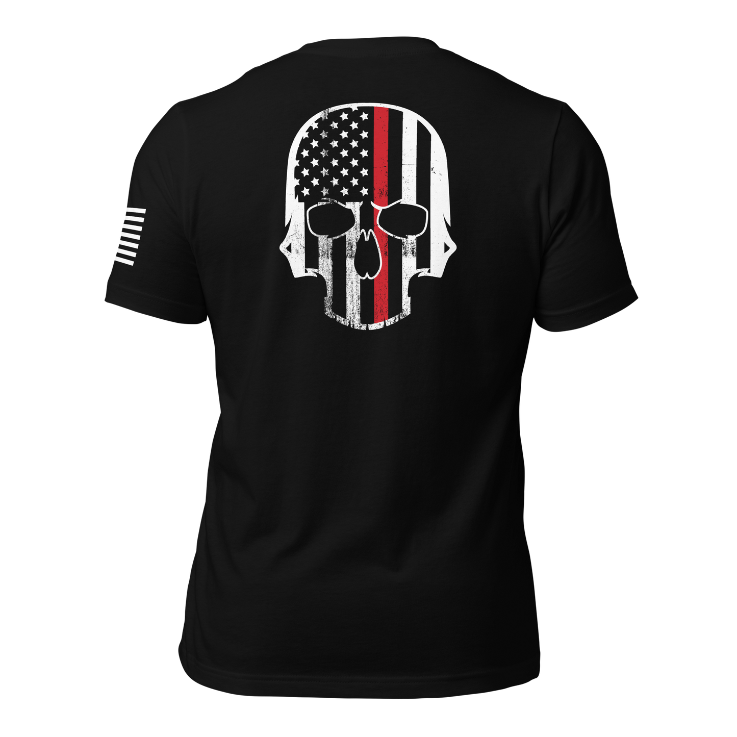 Allegiant Thin Red Line Skull T-Shirt