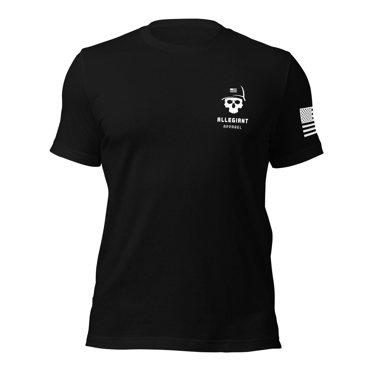 Allegiant Thin Blue Line Skull T-Shirt