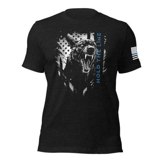 K9 Unit Hold the Line T-Shirt